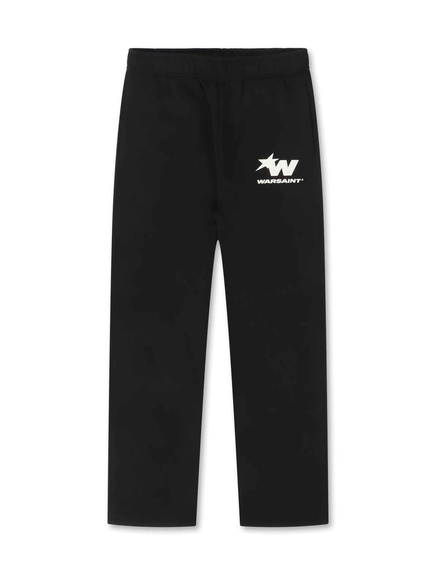 Warsaint Signature Star Sweatpants - Black Denim Exchange