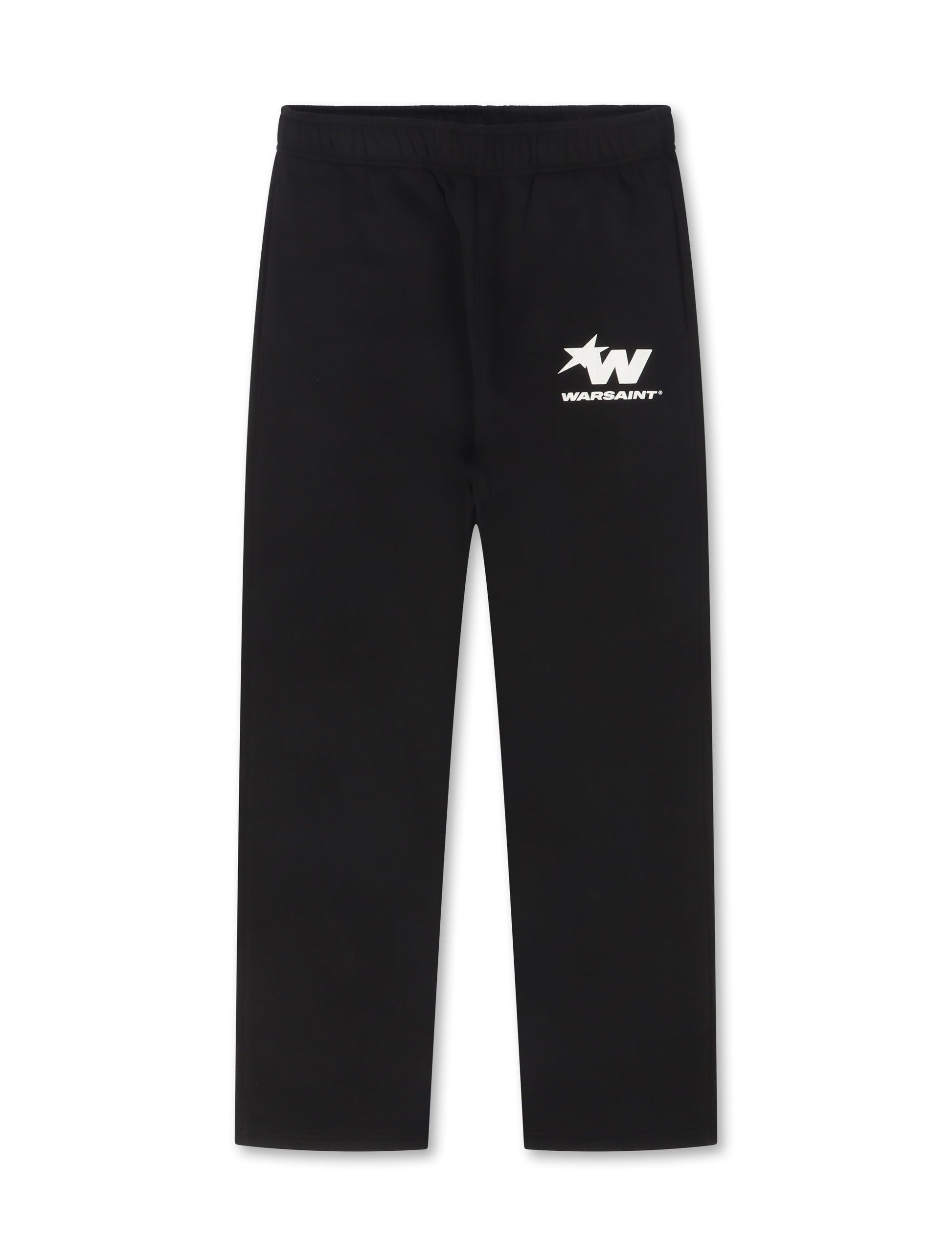 Warsaint Signature Star Sweatpants - Black Denim Exchange