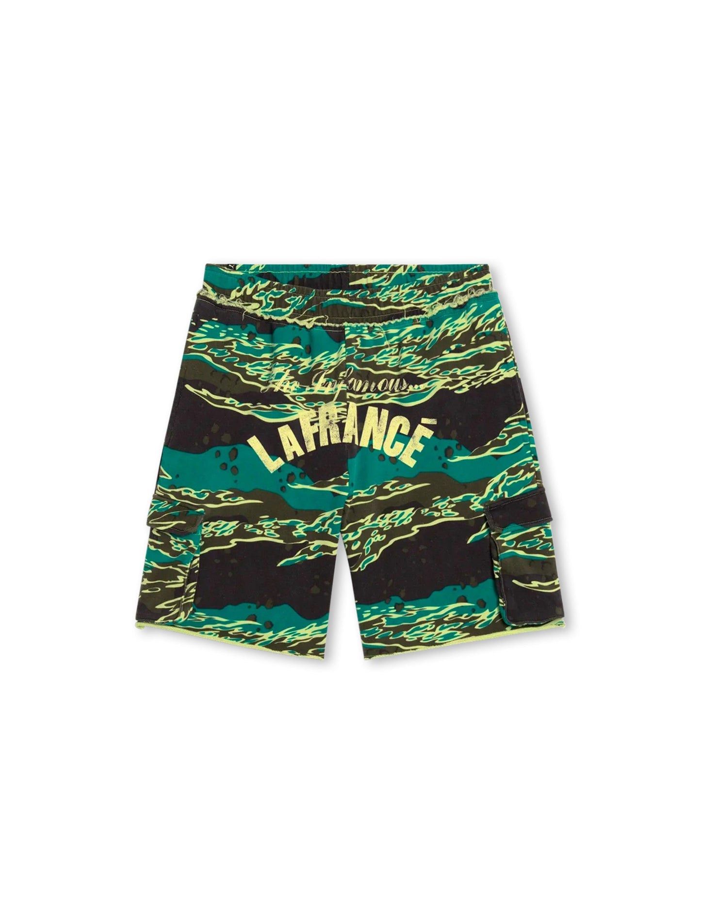 Puma Lafrance Supply Terry Shorts - Green Terrain Denim Exchange
