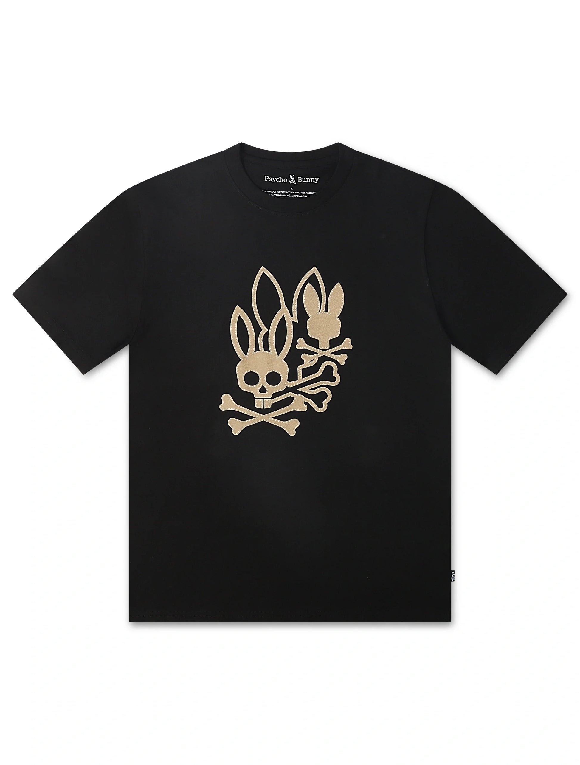 Psycho Bunny Aussie Graphic Tee - Black Denim Exchange