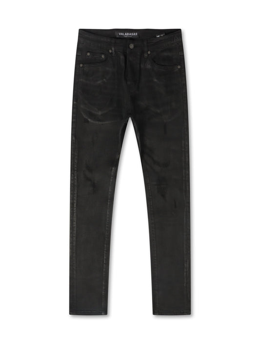 Valabasas Nitric Jean - Black Waxed Denim Exchange