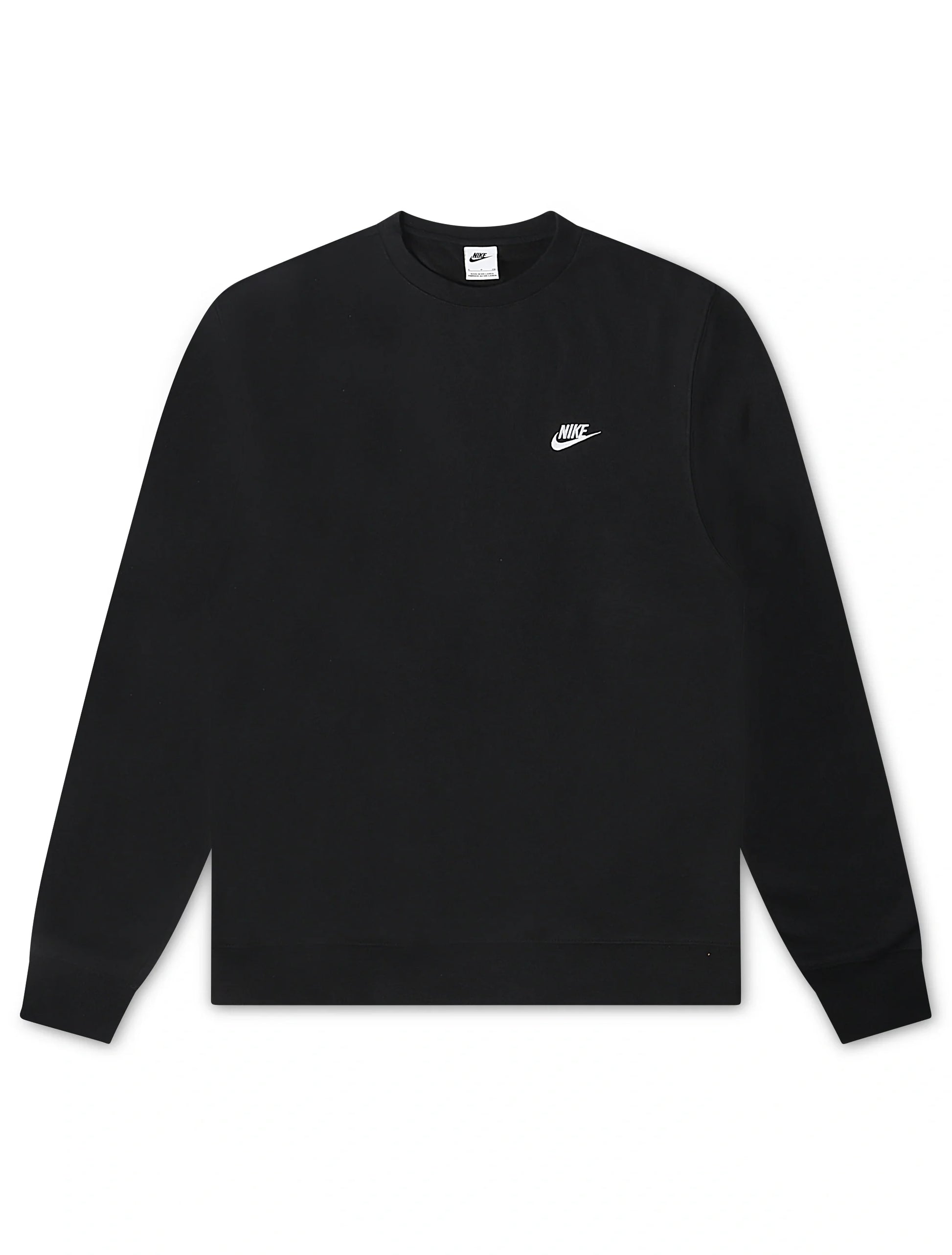 Nike Men's Club Fleece Crewneck - Black Denim Exchange