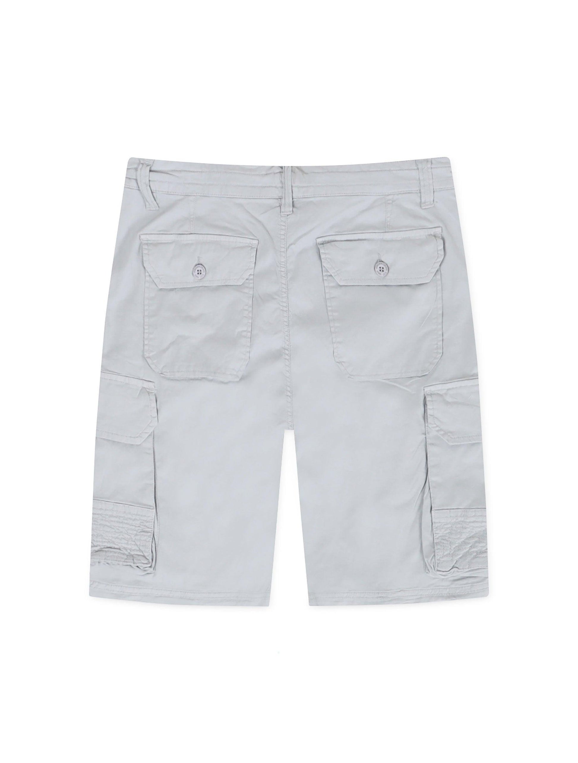Jordan Craig Field Camp Shorts - Light Grey Denim Exchange