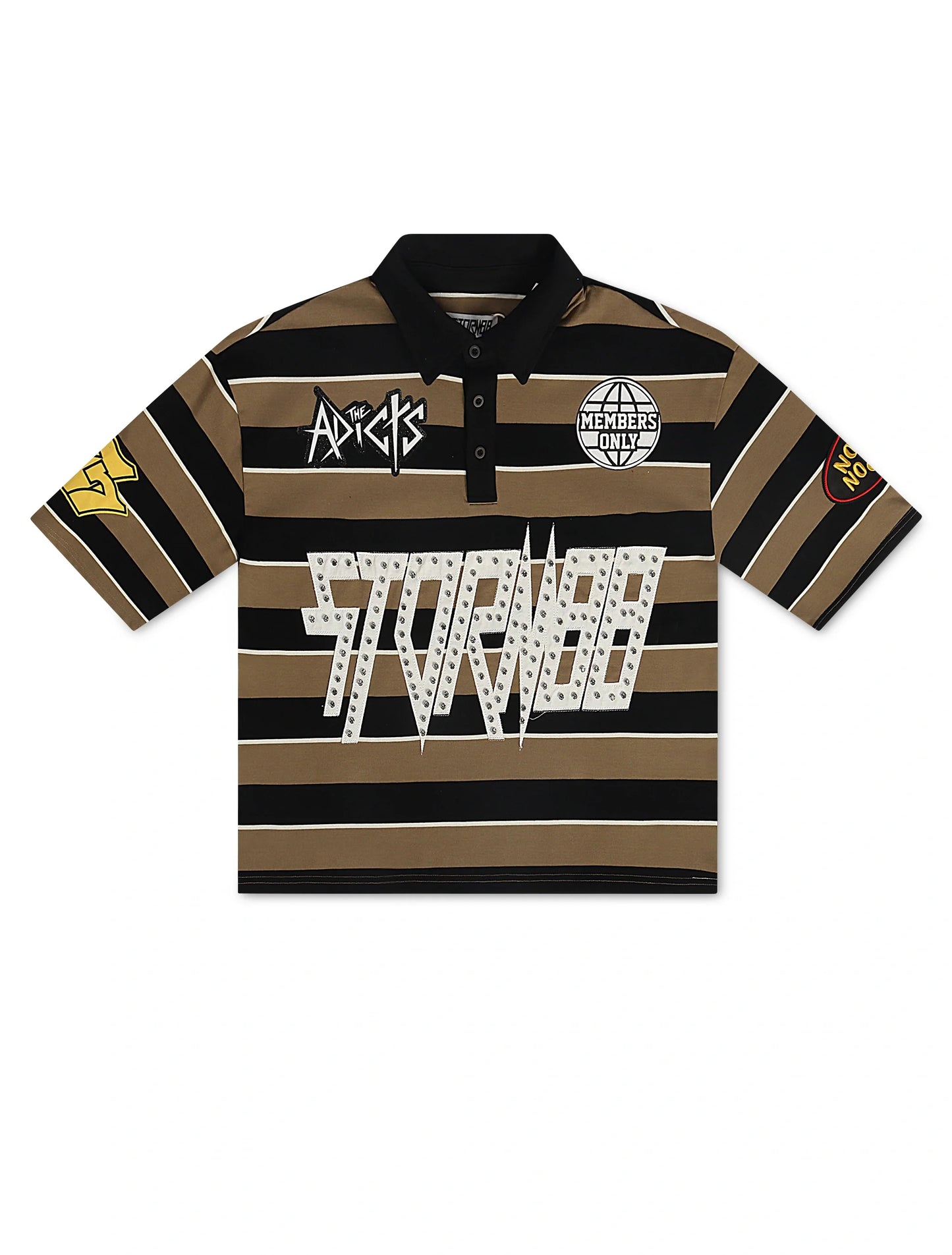 Kleep Winnie Knit Polo - Brown Denim Exchange