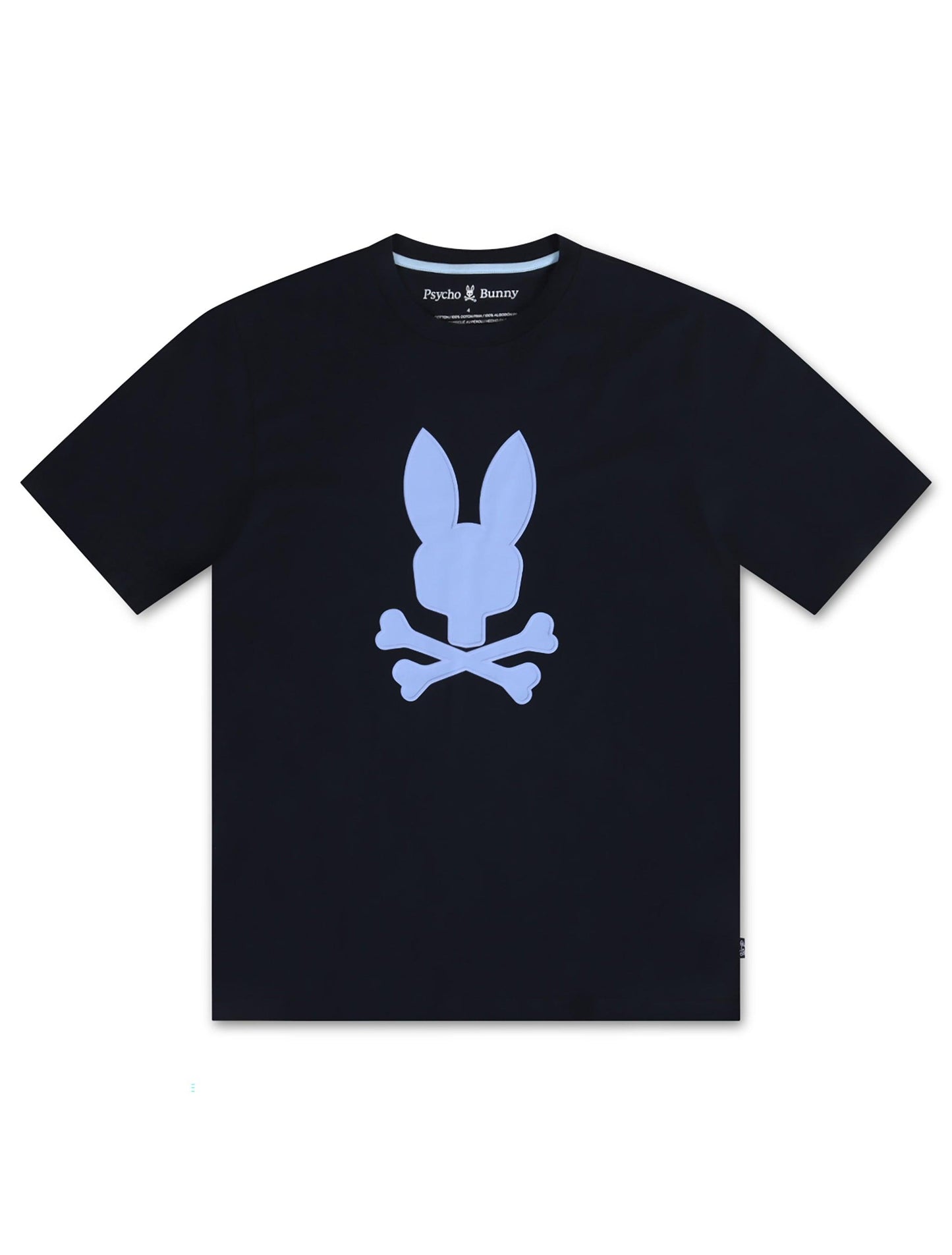 Psycho Bunny Houston Graphic Tee - Navy Denim Exchange