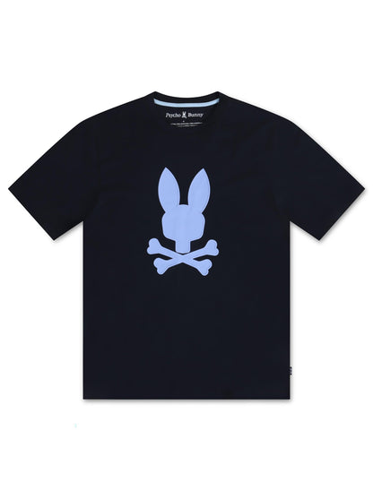 Psycho Bunny Houston Graphic Tee - Navy Denim Exchange
