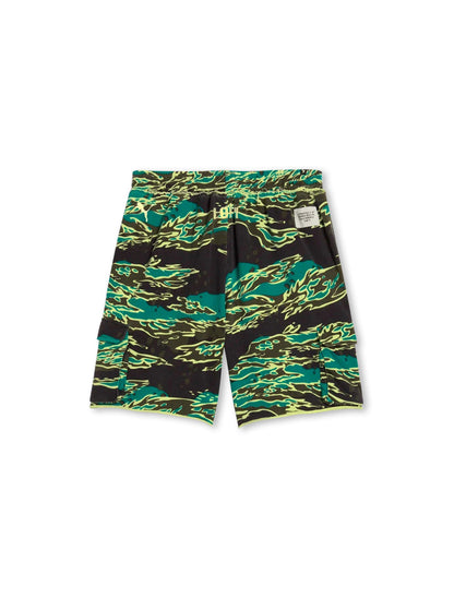 Puma Lafrance Supply Terry Shorts - Green Terrain Denim Exchange