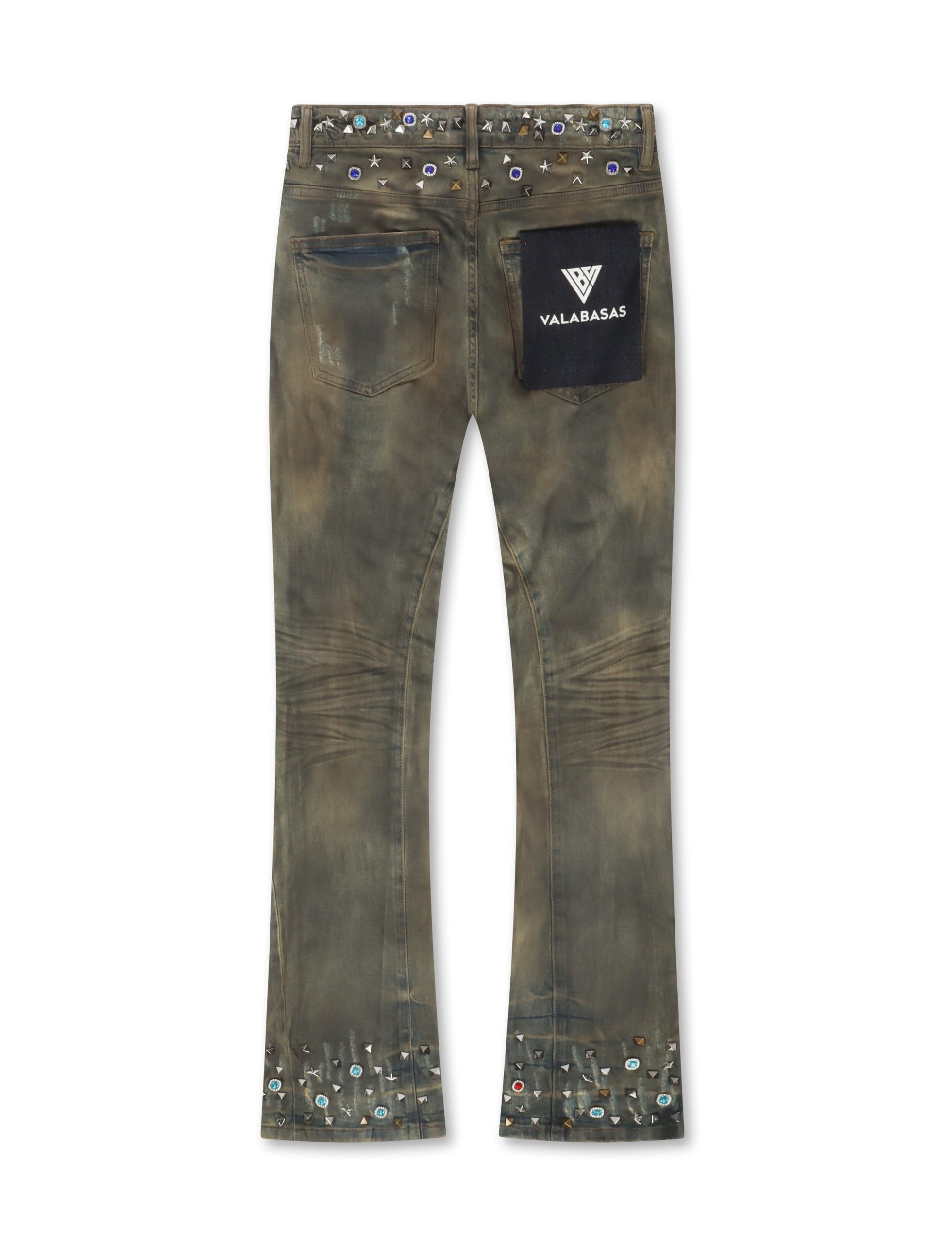 Valabasas ION Stacked Jeans - Wax Vintage Wash Denim Exchange