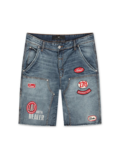 Jordan Craig Local Dealer Jean Shorts - Aged Wash Denim Exchange