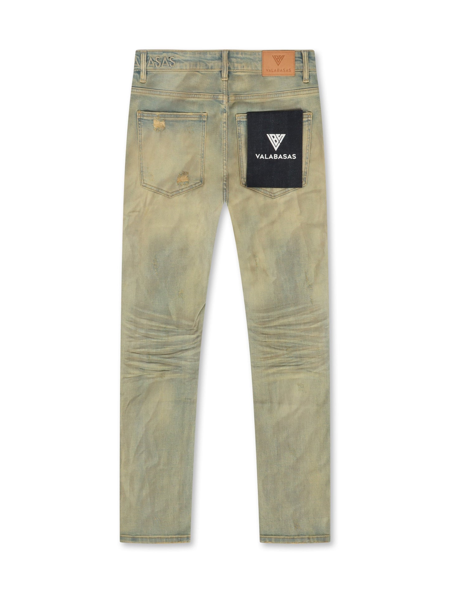Valabasas Repair Skinny Jean - Vintage Wash Denim Exchange