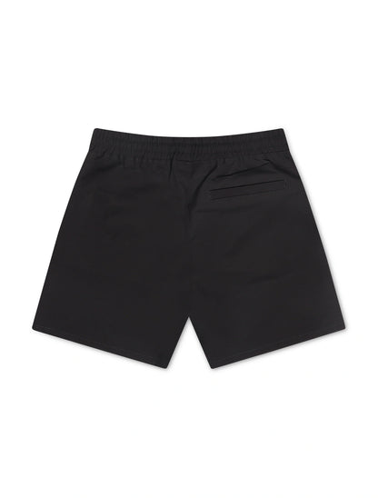 Rebel Minds Heavy Tears Rhinestone Shorts - Black Denim Exchange
