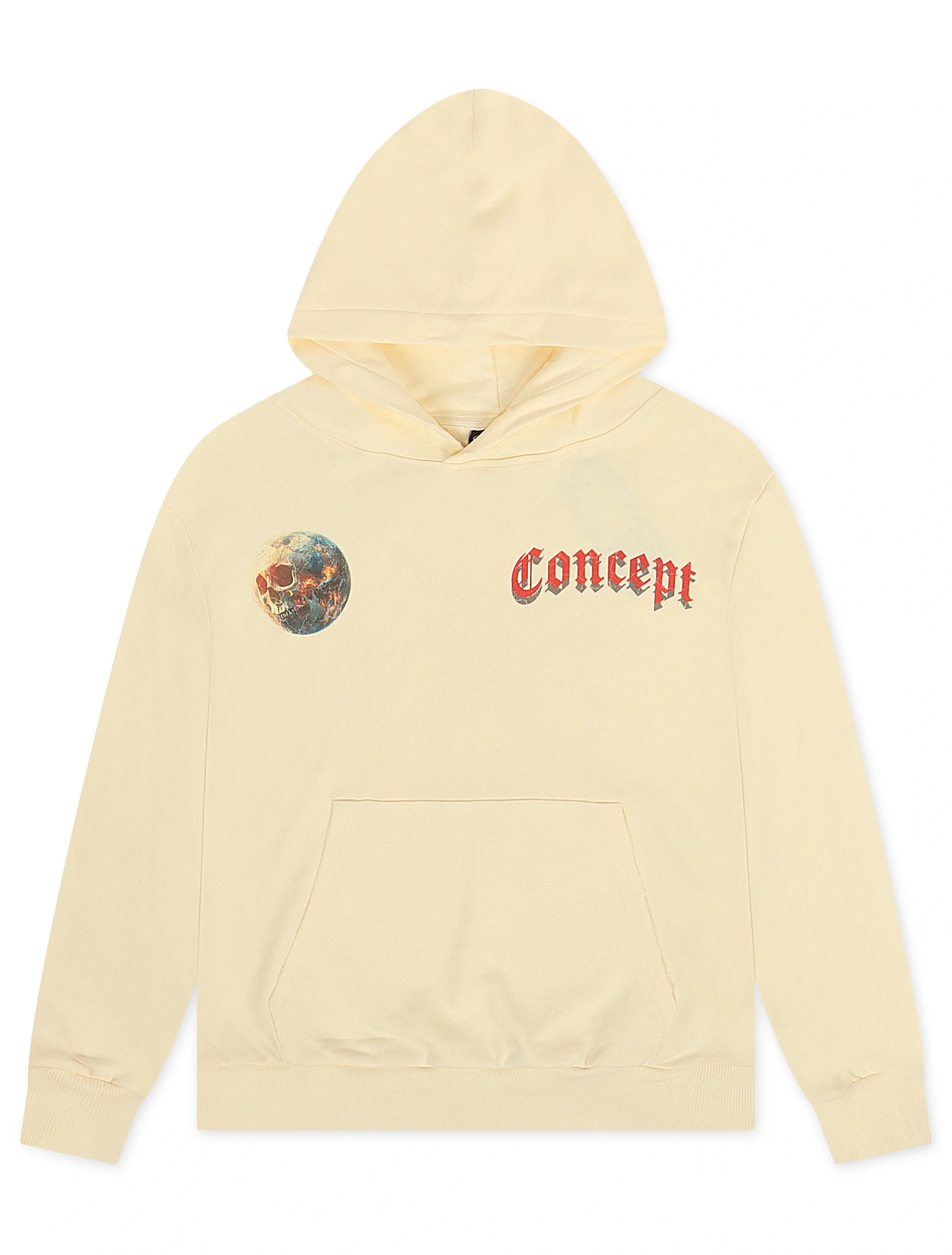 Concept LA Astronaut Hoodie - Cream Wash Denim Exchange