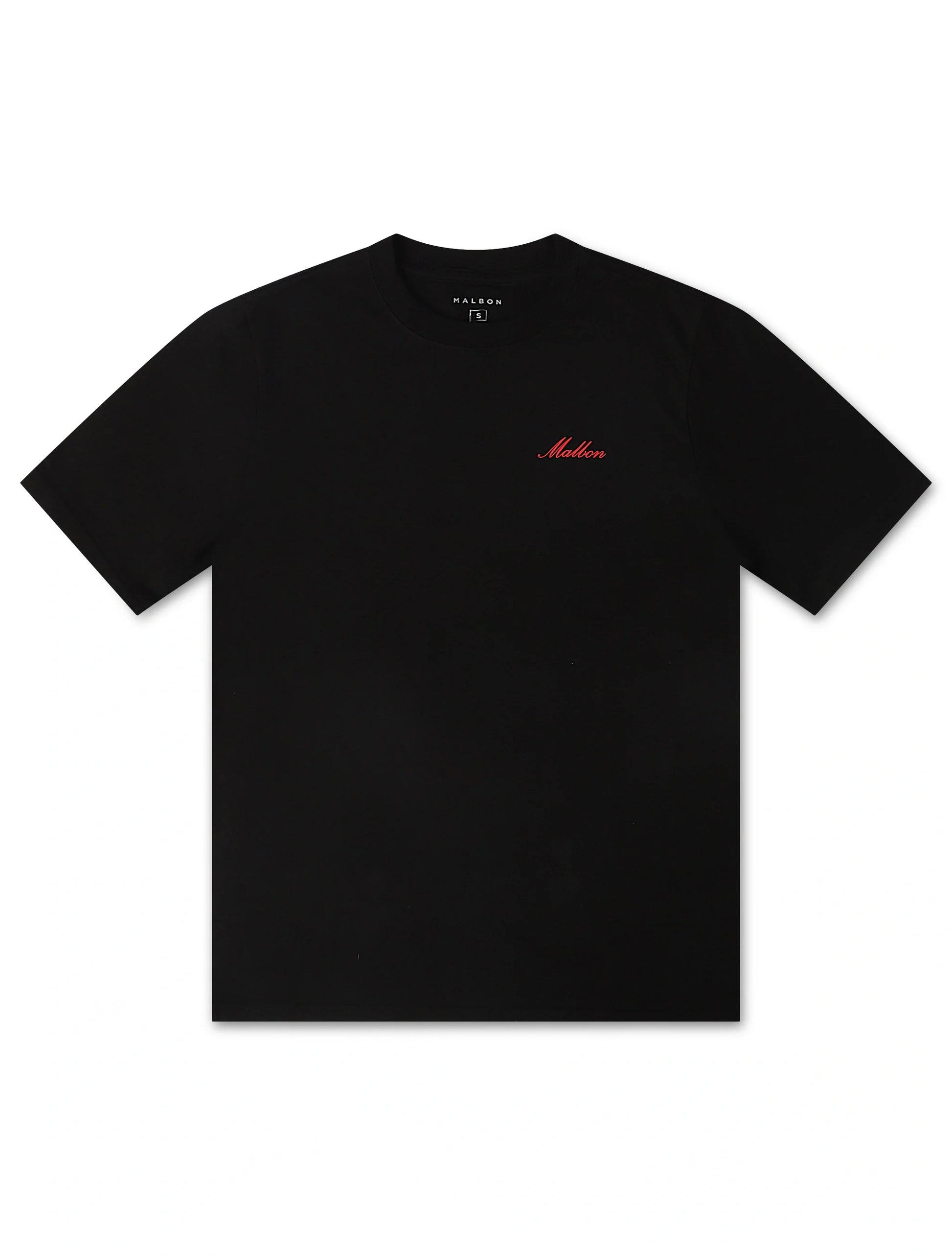 Malbon Bermuda Members Tee - Black Denim Exchange