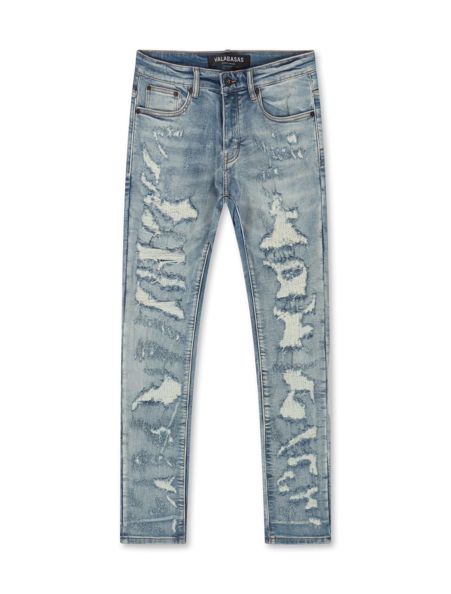 Valabasas Payload Skinny Jean - Light Blue Wash Denim Exchange