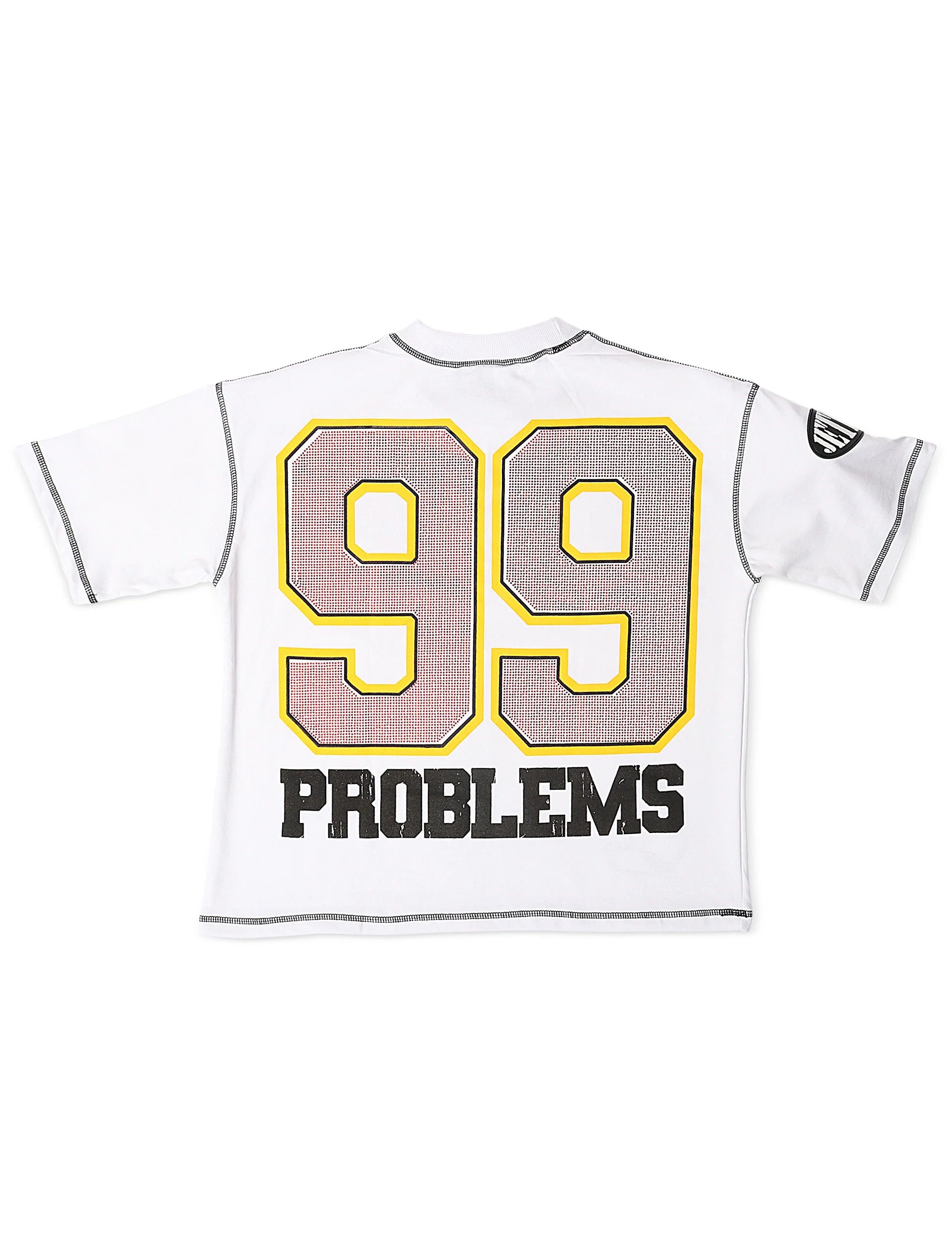 JetLyfe 99 Problems Tee - White Denim Exchange