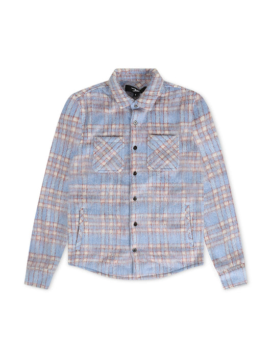 Jordan Craig Kids See You In Paradise Sherpa Jacket - Sky Blue Denim Exchange