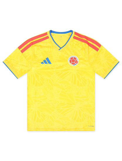 Adidas Colombia 26 Home Jersey - Impact Yellow Denim Exchange