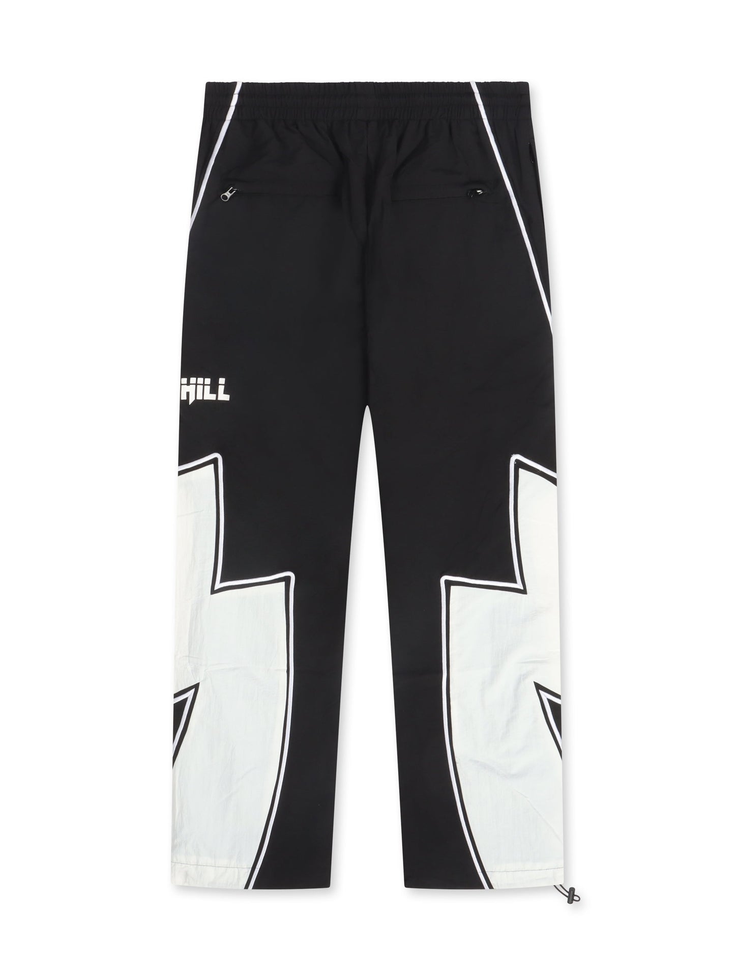 Sugarhill Bolt Windbreaker Pants - Black Denim Exchange