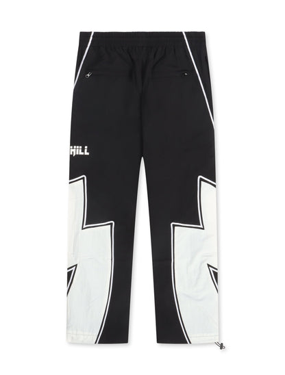 Sugarhill Bolt Windbreaker Pants - Black Denim Exchange