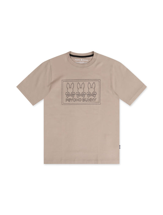 Psycho Bunny Kids Tacoma Graphic Tee - Stone Denim Exchange