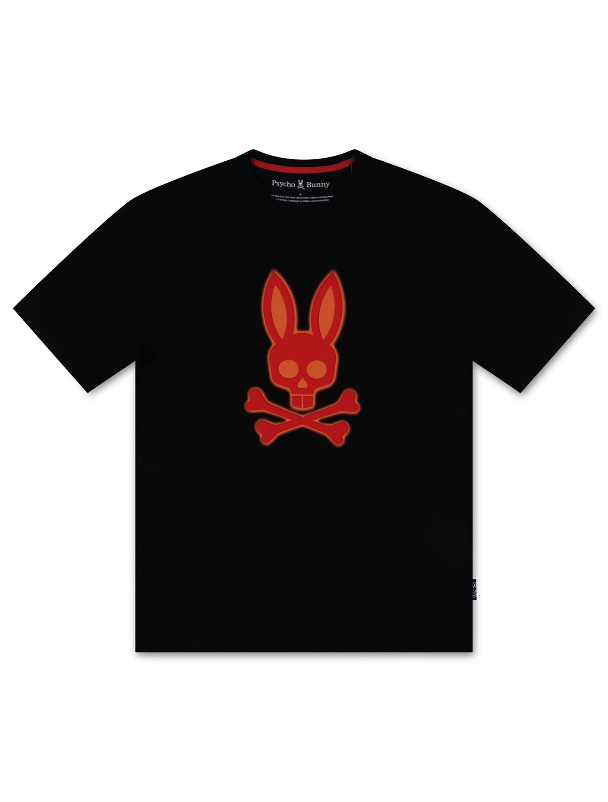 Psycho Bunny Wellington Graphic Tee - Black Denim Exchange