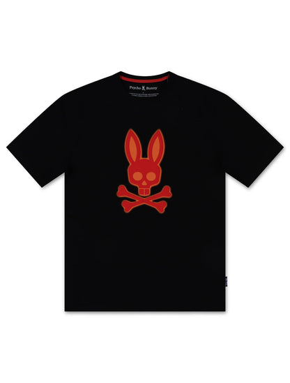 Psycho Bunny Wellington Graphic Tee - Black Denim Exchange