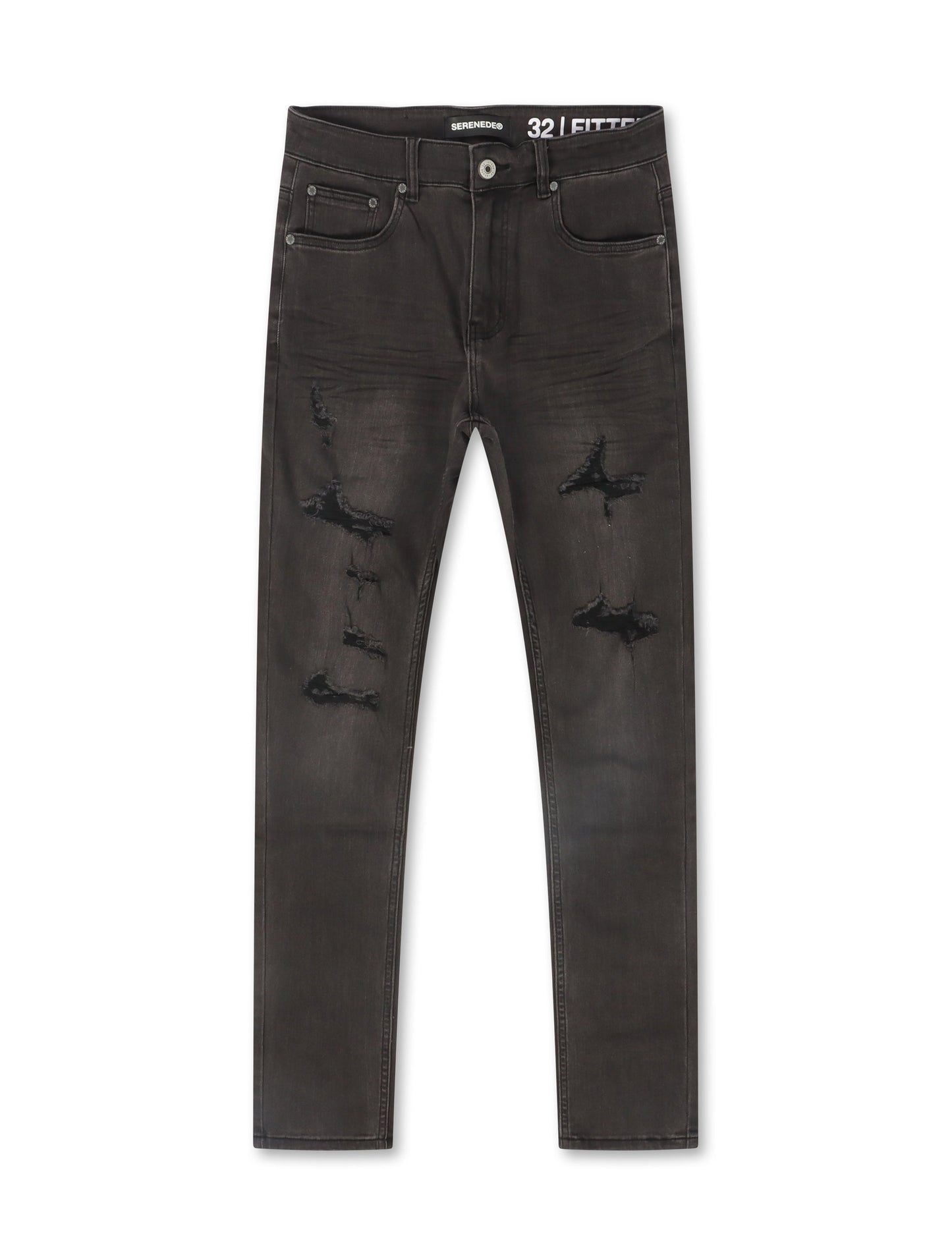 Serenede Shadow 33 Skinny Jeans - Coal Denim Exchange