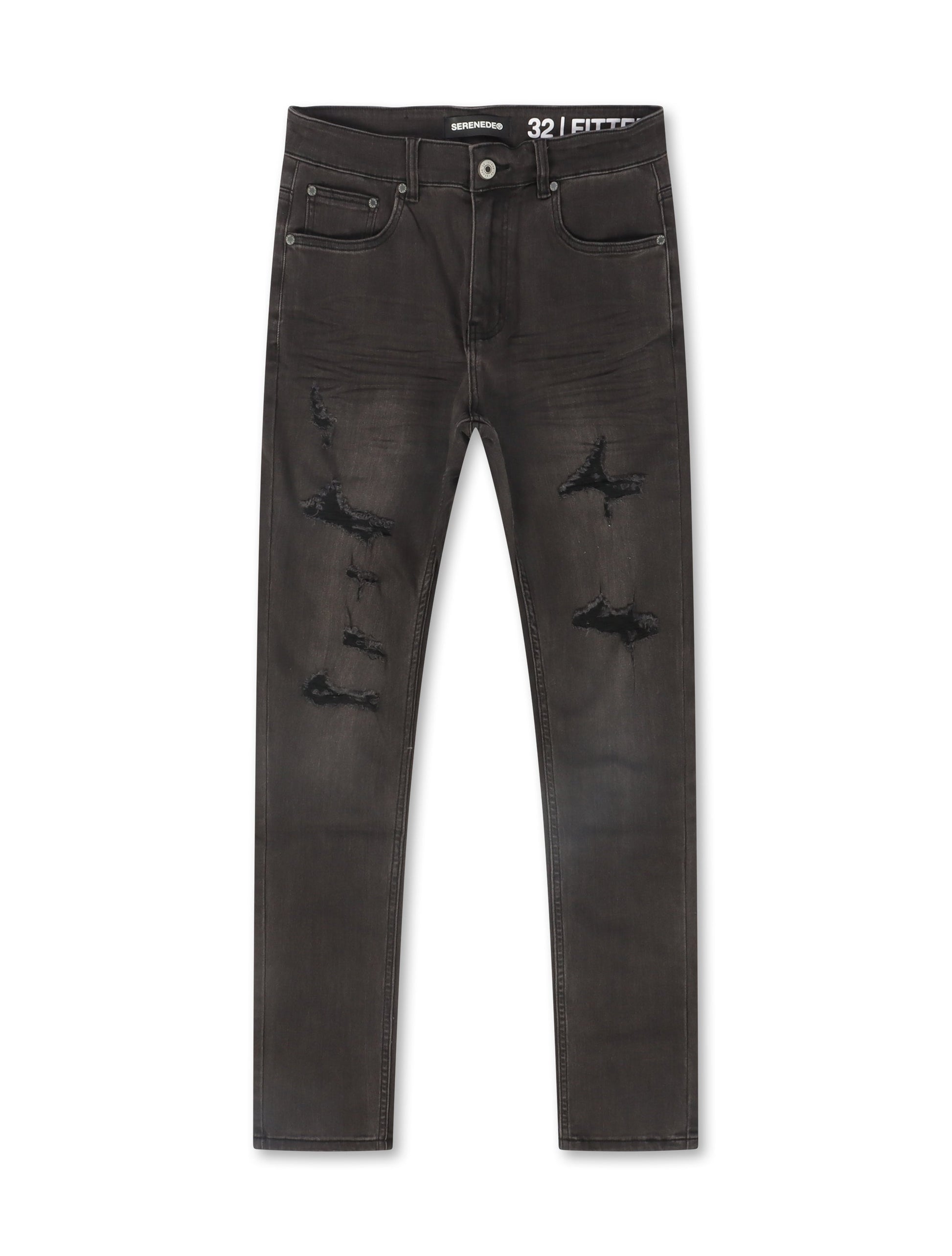 Serenede Shadow 33 Skinny Jeans - Coal Denim Exchange