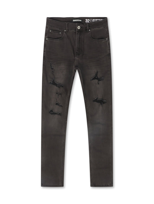 Serenede Shadow 33 Skinny Jeans - Coal Denim Exchange