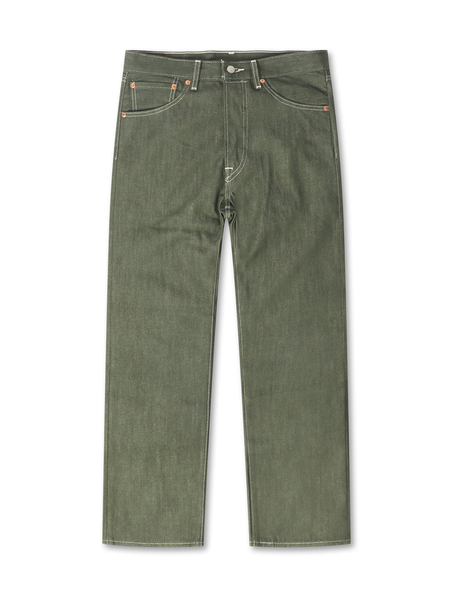 Levis 501™ Original Shrink To Fit Jeans - Green Rigid Denim Exchange