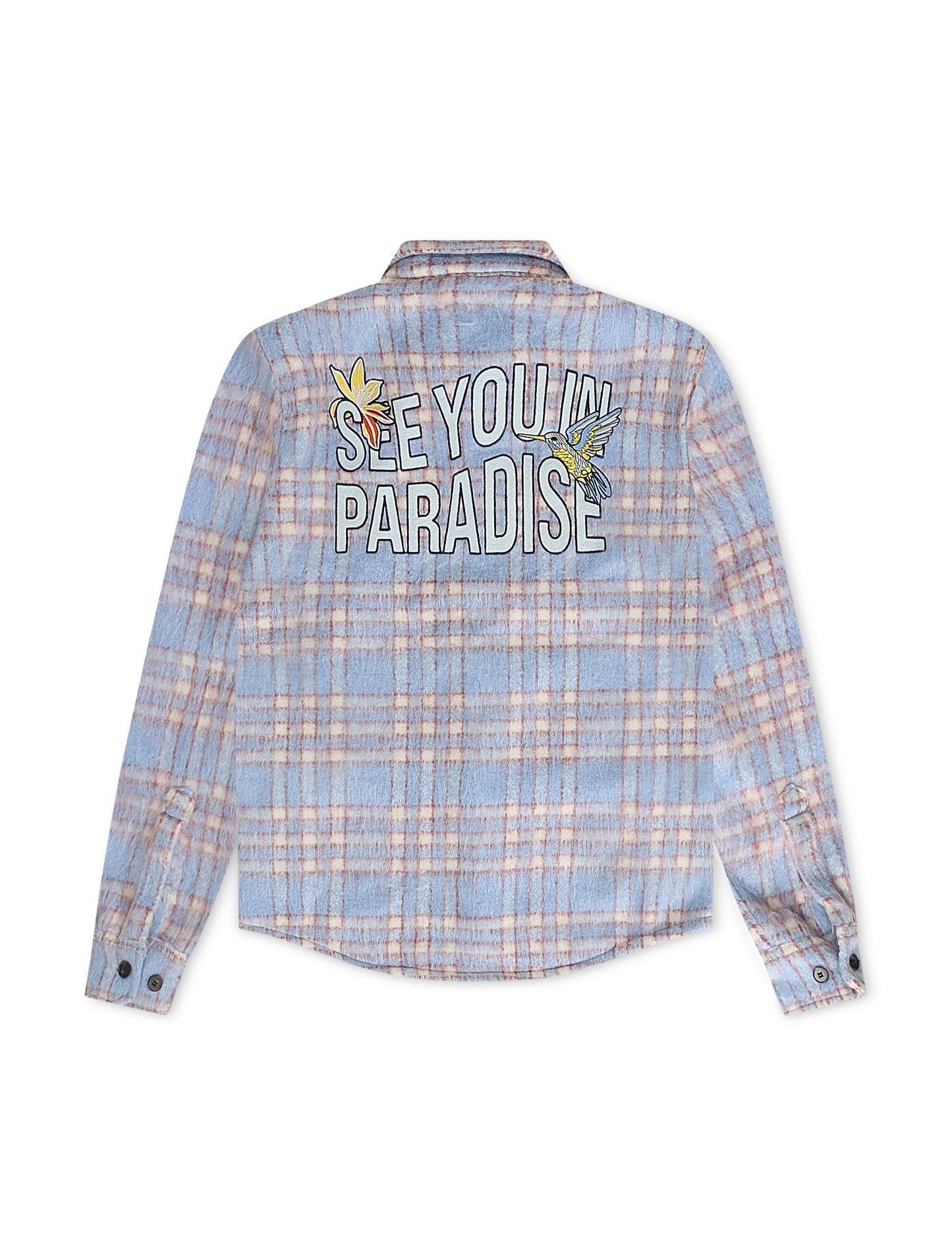 Jordan Craig Kids See You In Paradise Sherpa Jacket - Sky Blue Denim Exchange