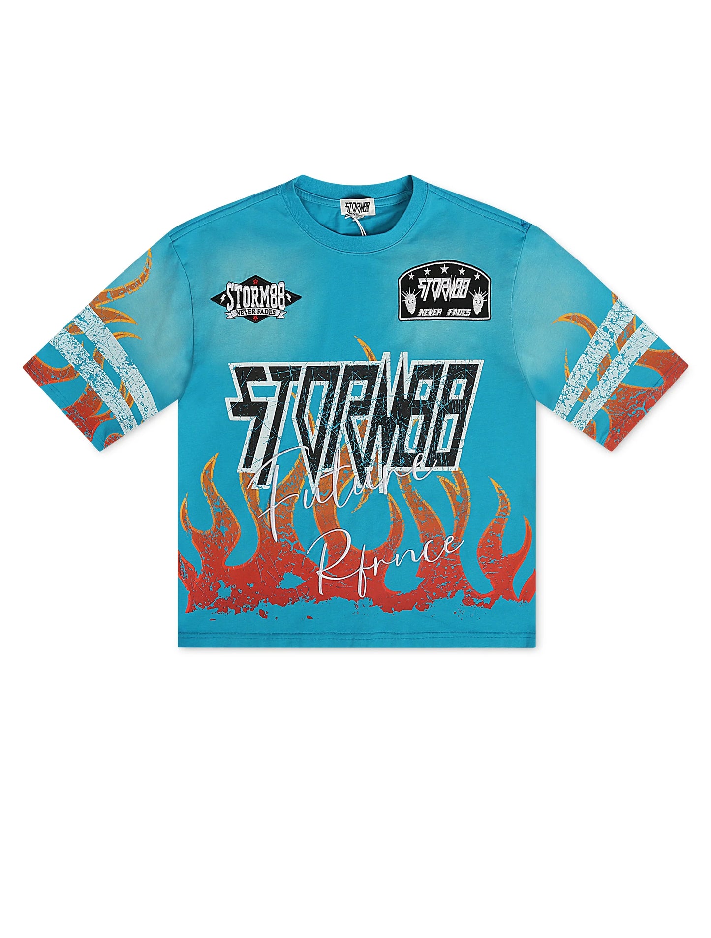 Kleep Senka Single Knit Tee - Aqua Denim Exchange