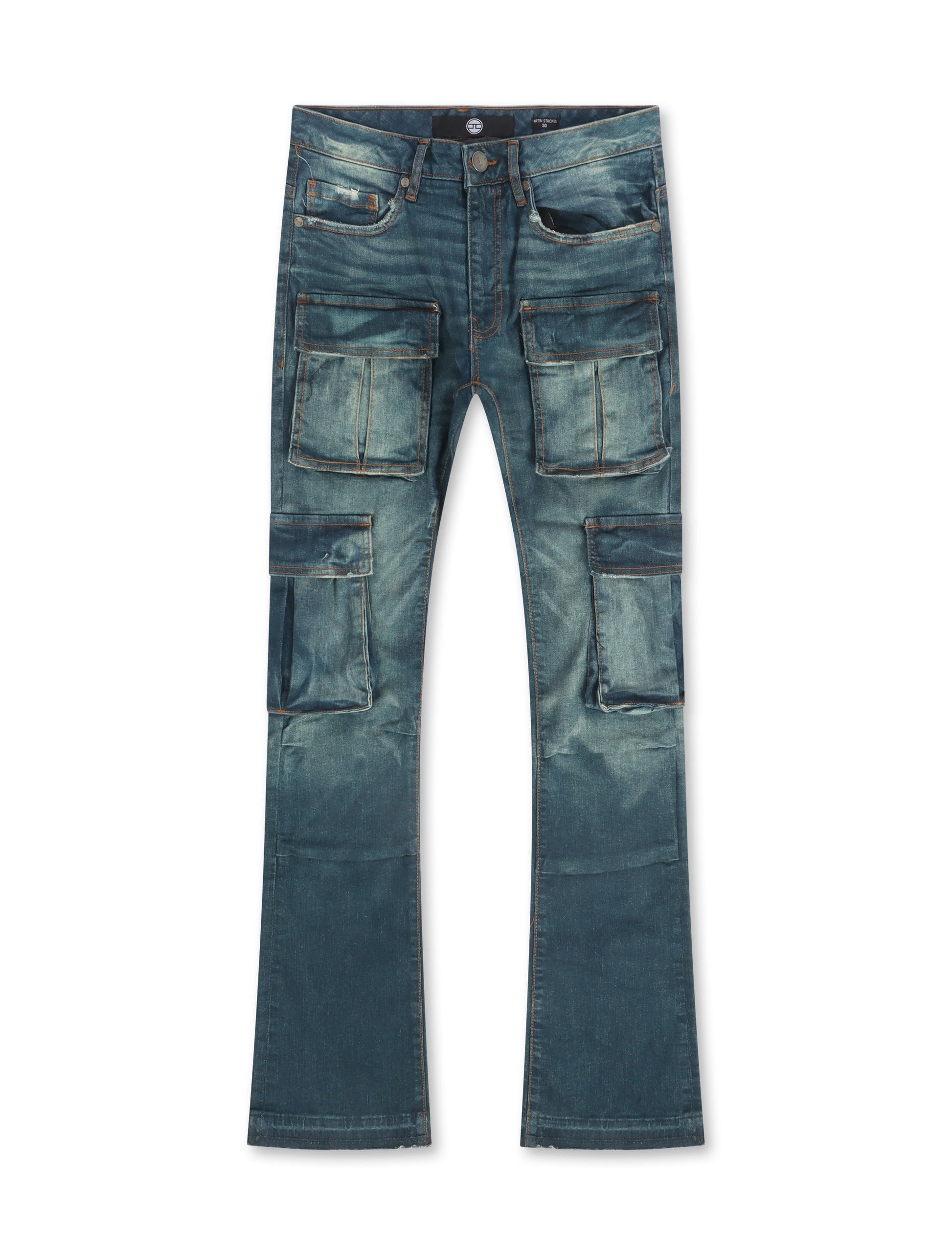 Jordan Craig Cargo Stacked Jean - Vintage Denim Exchange