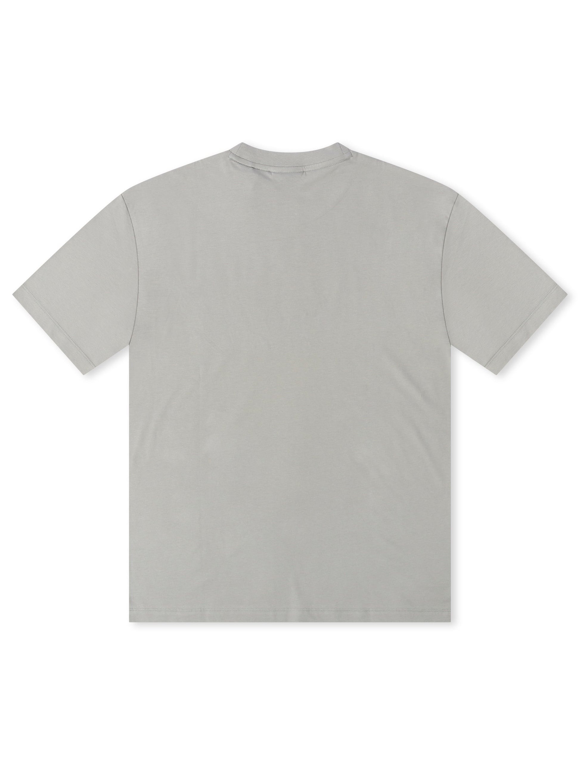 Hugo Nico Tee - Grey/Blue Denim Exchange
