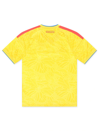 Adidas Colombia 26 Home Jersey - Impact Yellow Denim Exchange