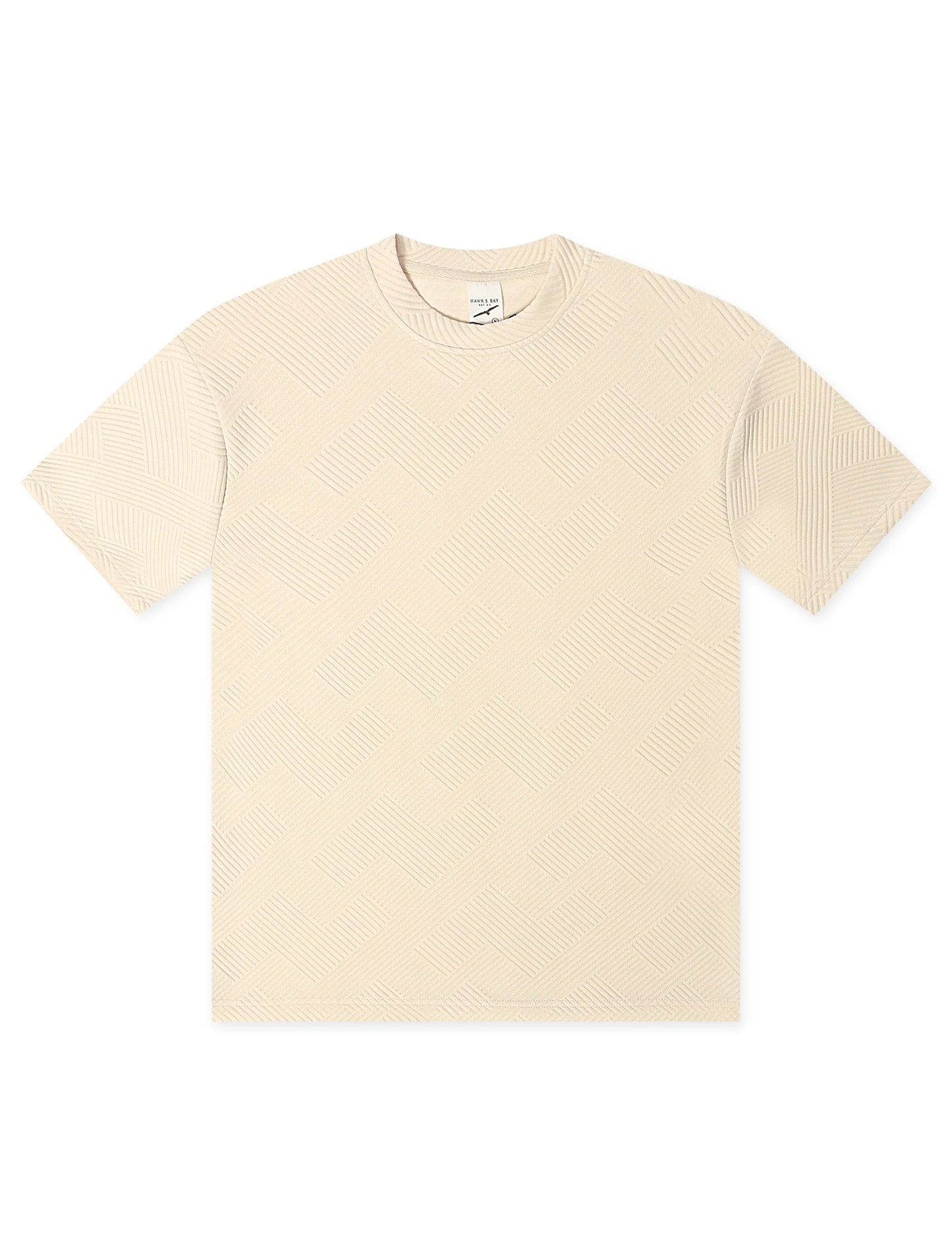 Denim Exchange Knit Tee - Ivory Denim Exchange