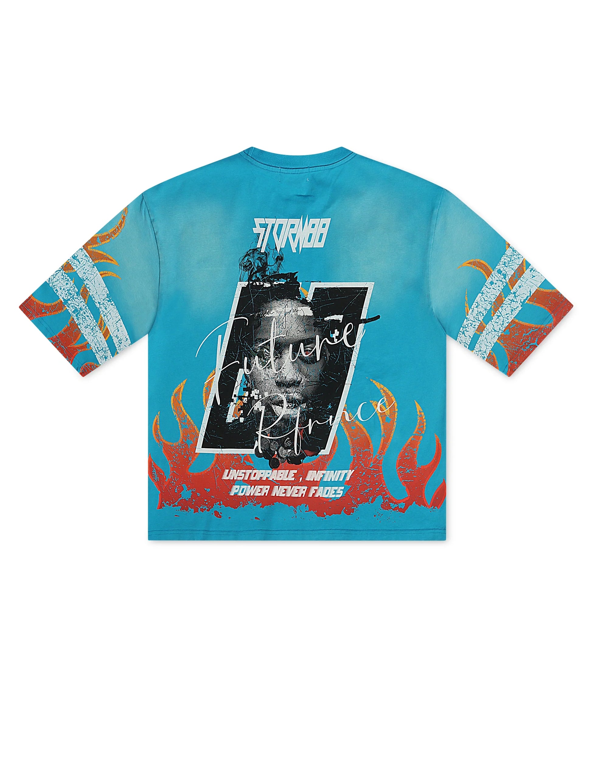 Kleep Senka Single Knit Tee - Aqua Denim Exchange