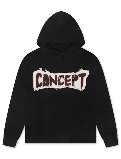 Concept LA Flowers Hoodie - Black Denim Exchange
