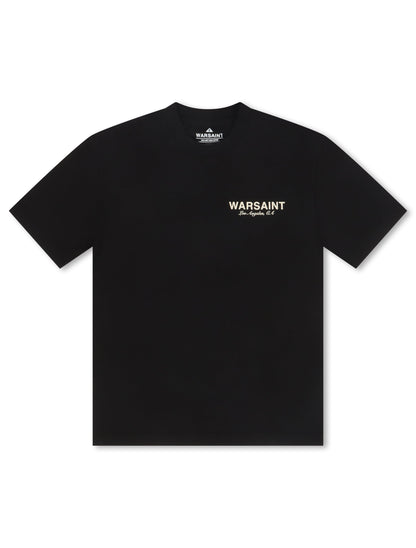 Warsaint LA Essentials Tee - Black Denim Exchange