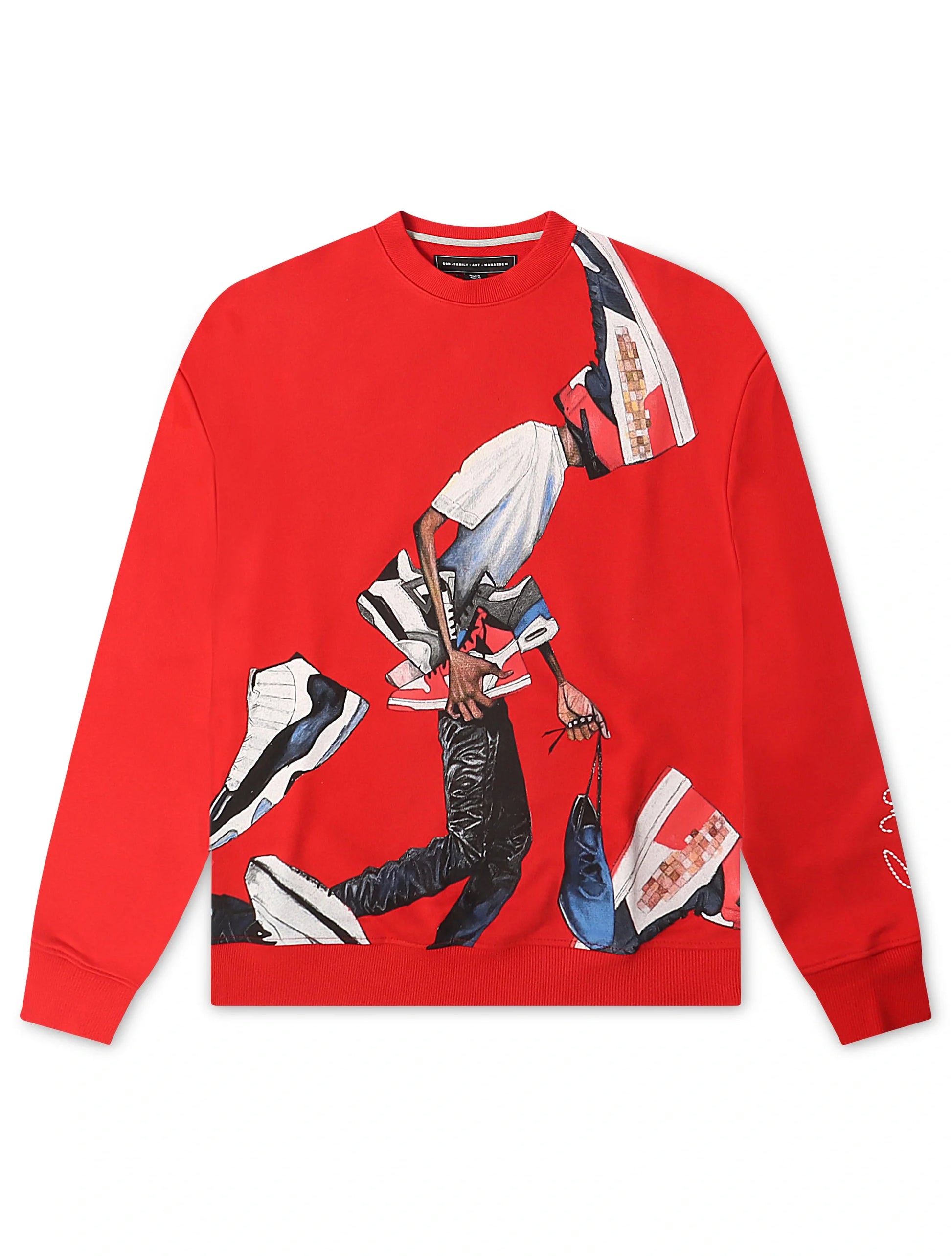 GFA Sole Power Sweatshirt - Goji Berry Denim Exchange