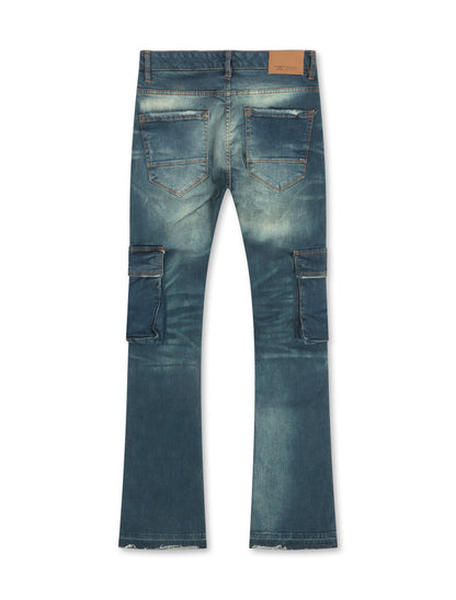 Jordan Craig Cargo Stacked Jean - Vintage Denim Exchange
