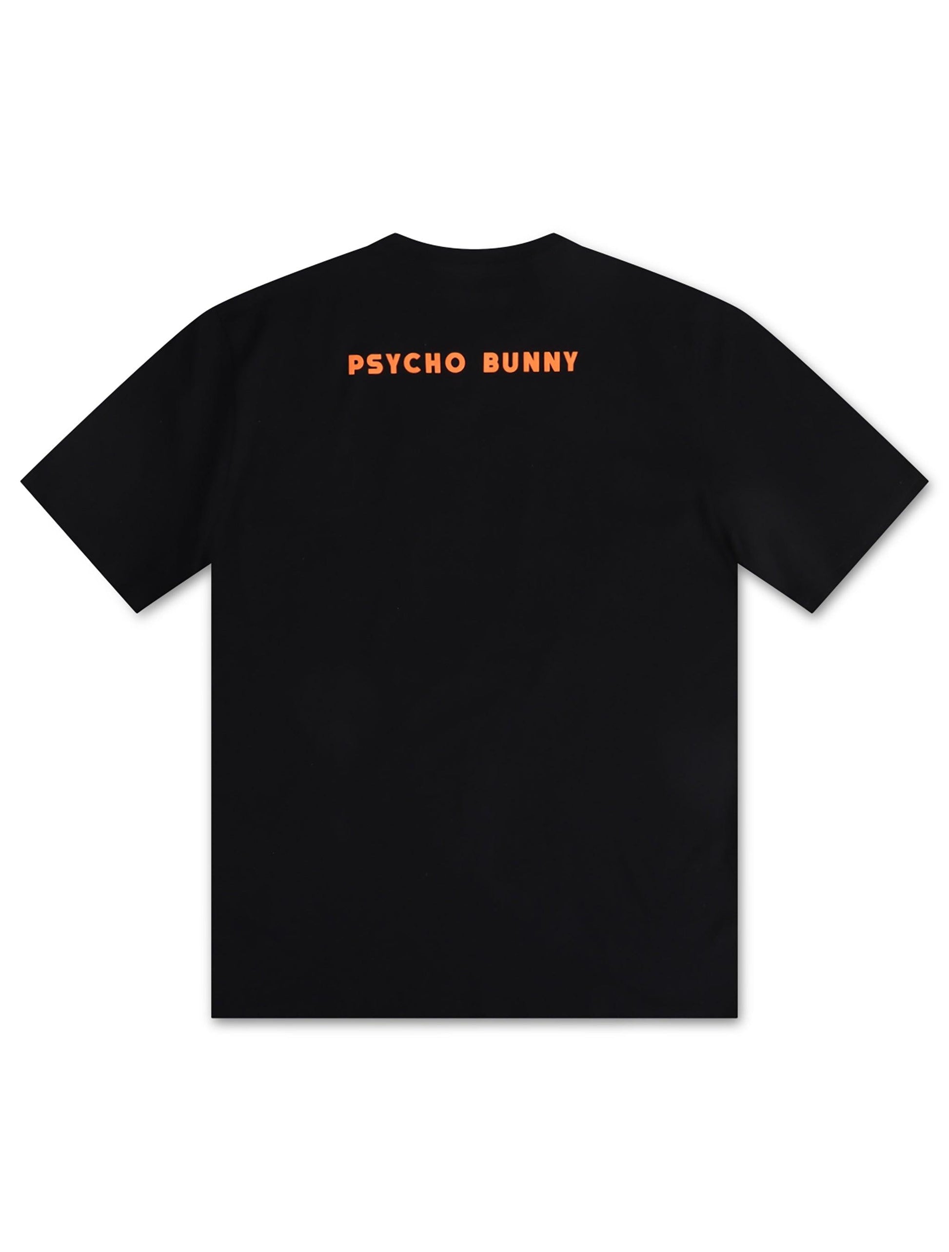 Psycho Bunny Wellington Graphic Tee - Black Denim Exchange