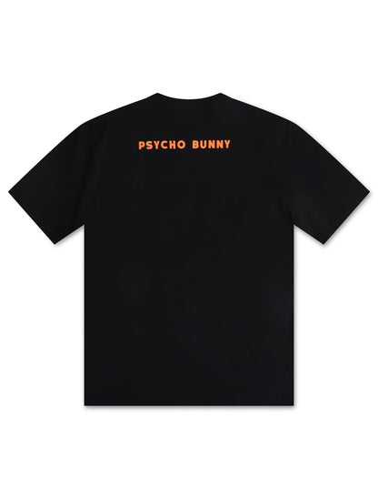 Psycho Bunny Wellington Graphic Tee - Black Denim Exchange