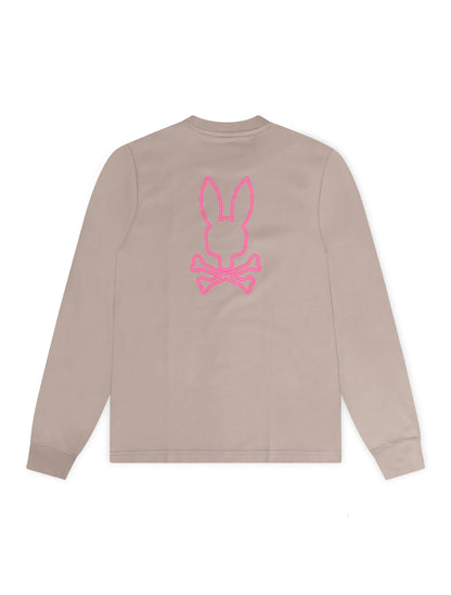 Psycho Bunny Kids Richardson Long Sleeve - Stone Denim Exchange