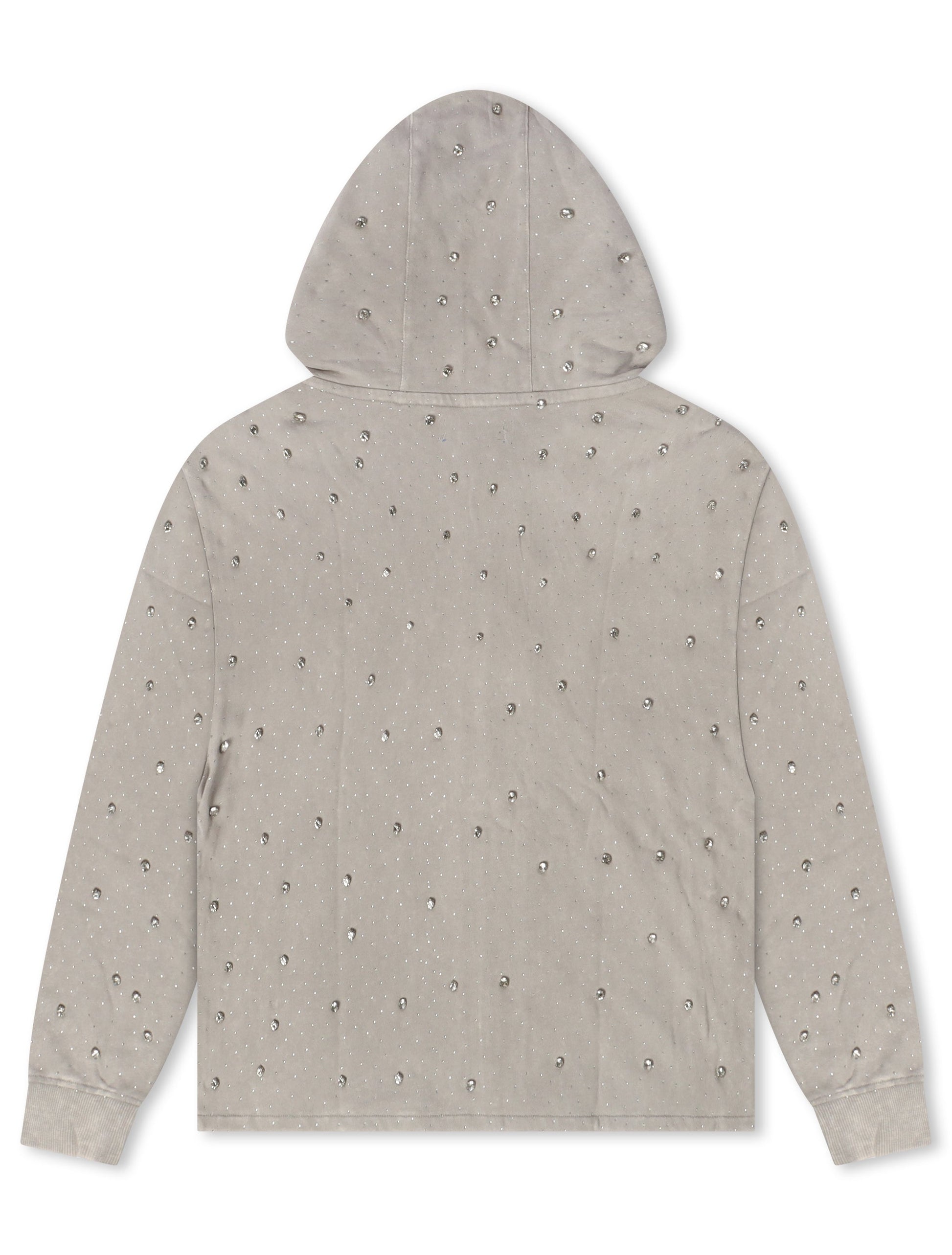 Rebel Denim Diamond Hoodie - Grey Denim Exchange