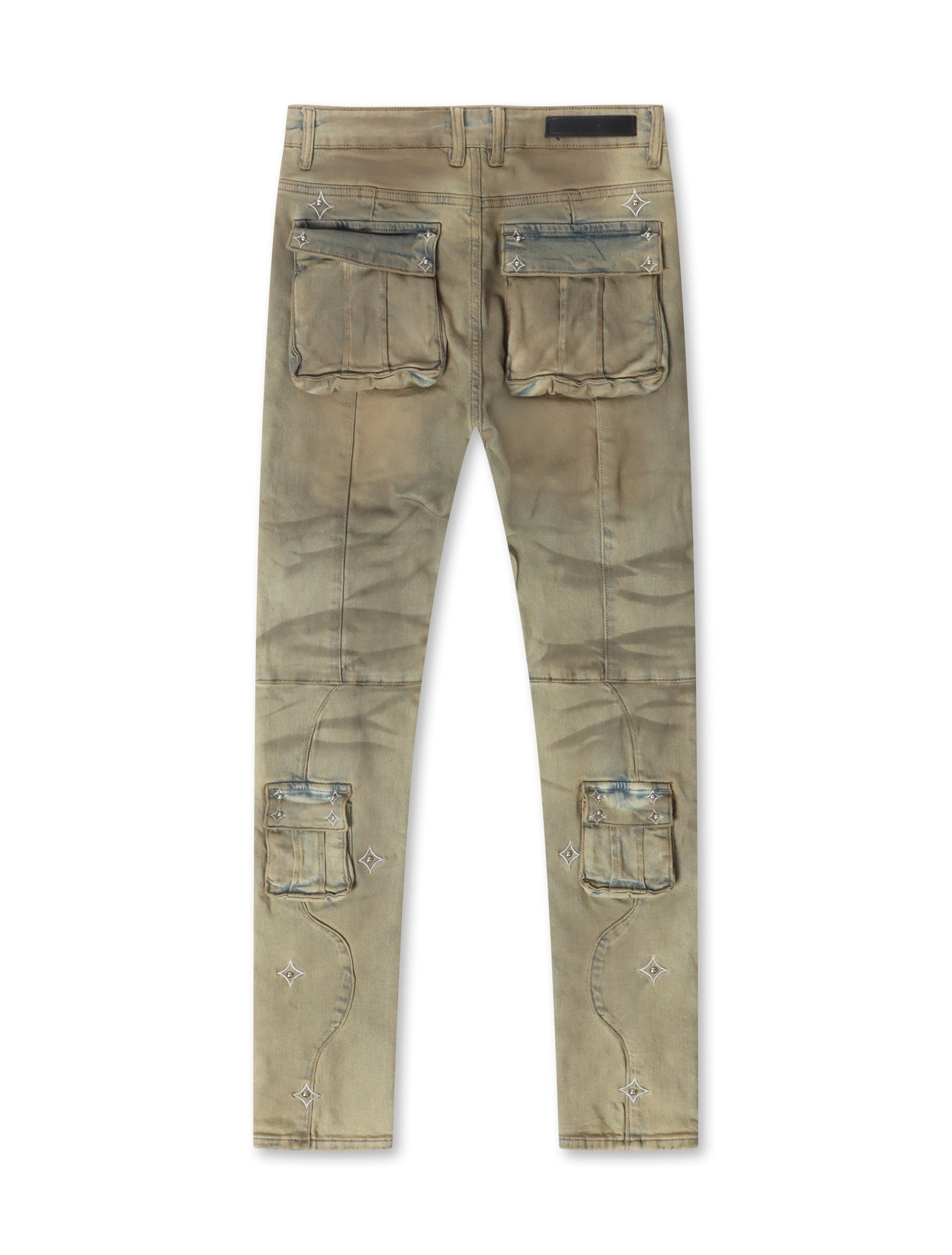 Embellish Canus Cargo Denim - Sand Wash Denim Exchange