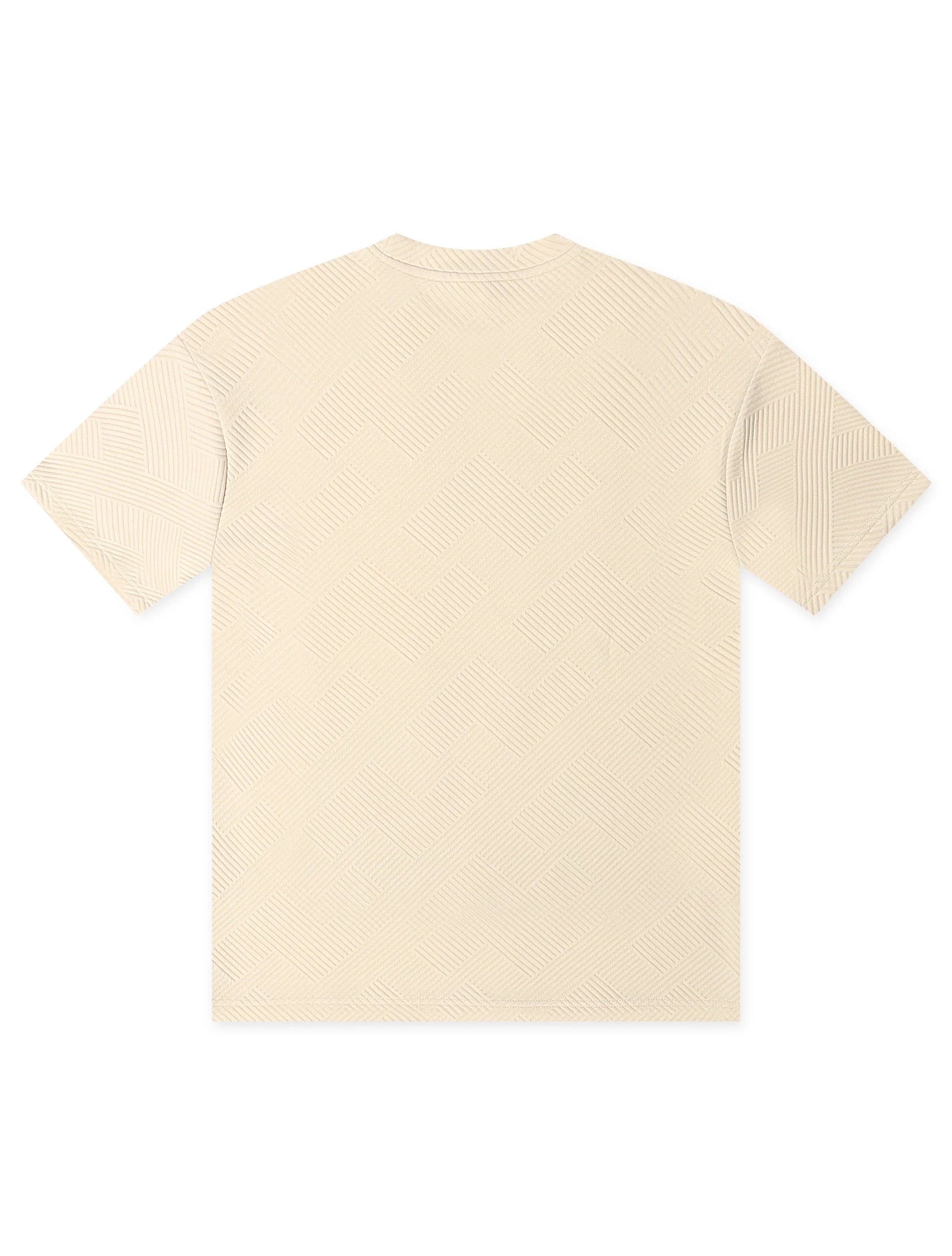 Denim Exchange Knit Tee - Ivory Denim Exchange