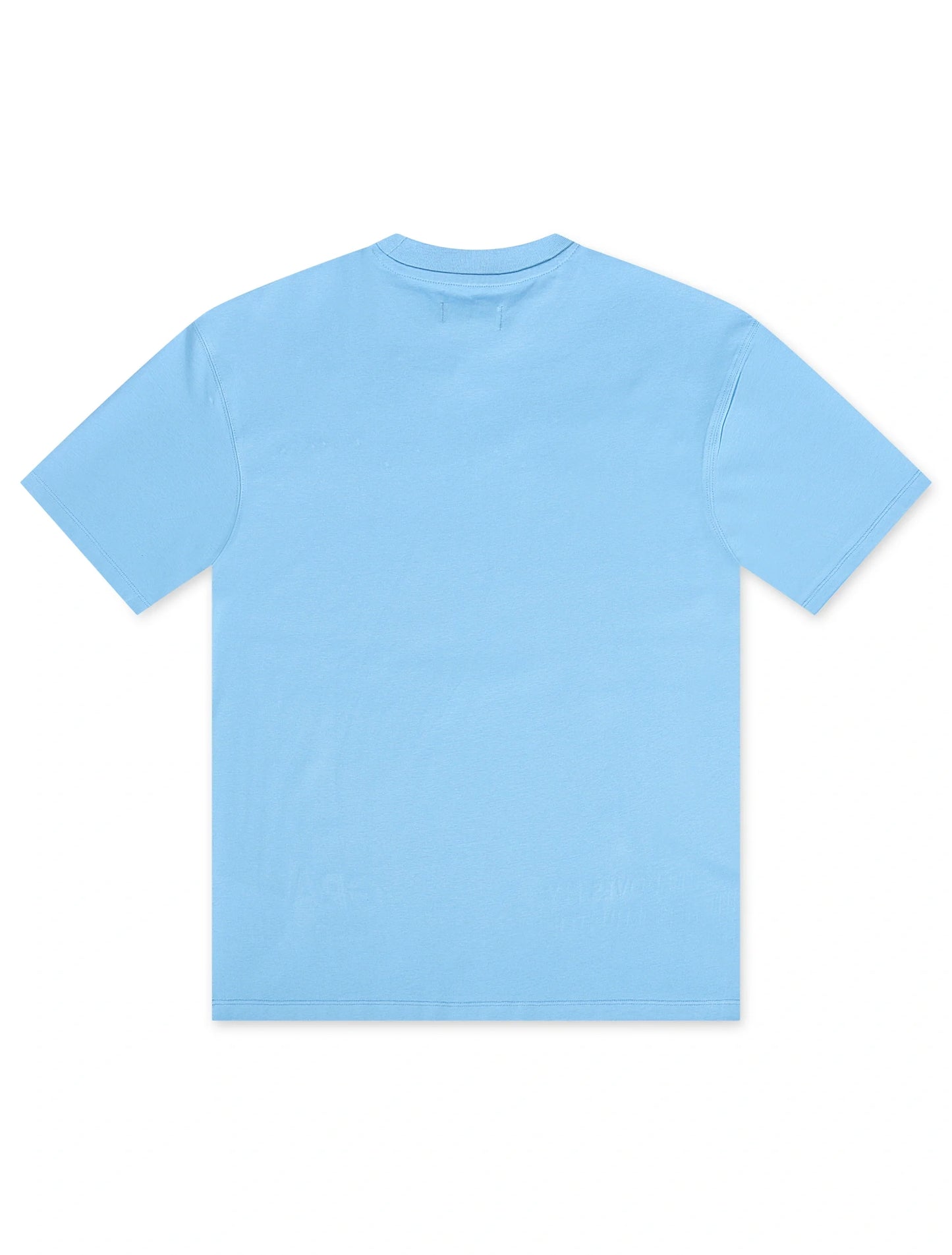 Roku Studio Divine Hood Boxy Tee - University Blue Denim Exchange