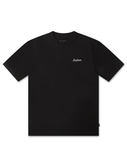 Malbon Bermuda Baldwin Tee - Black Denim Exchange