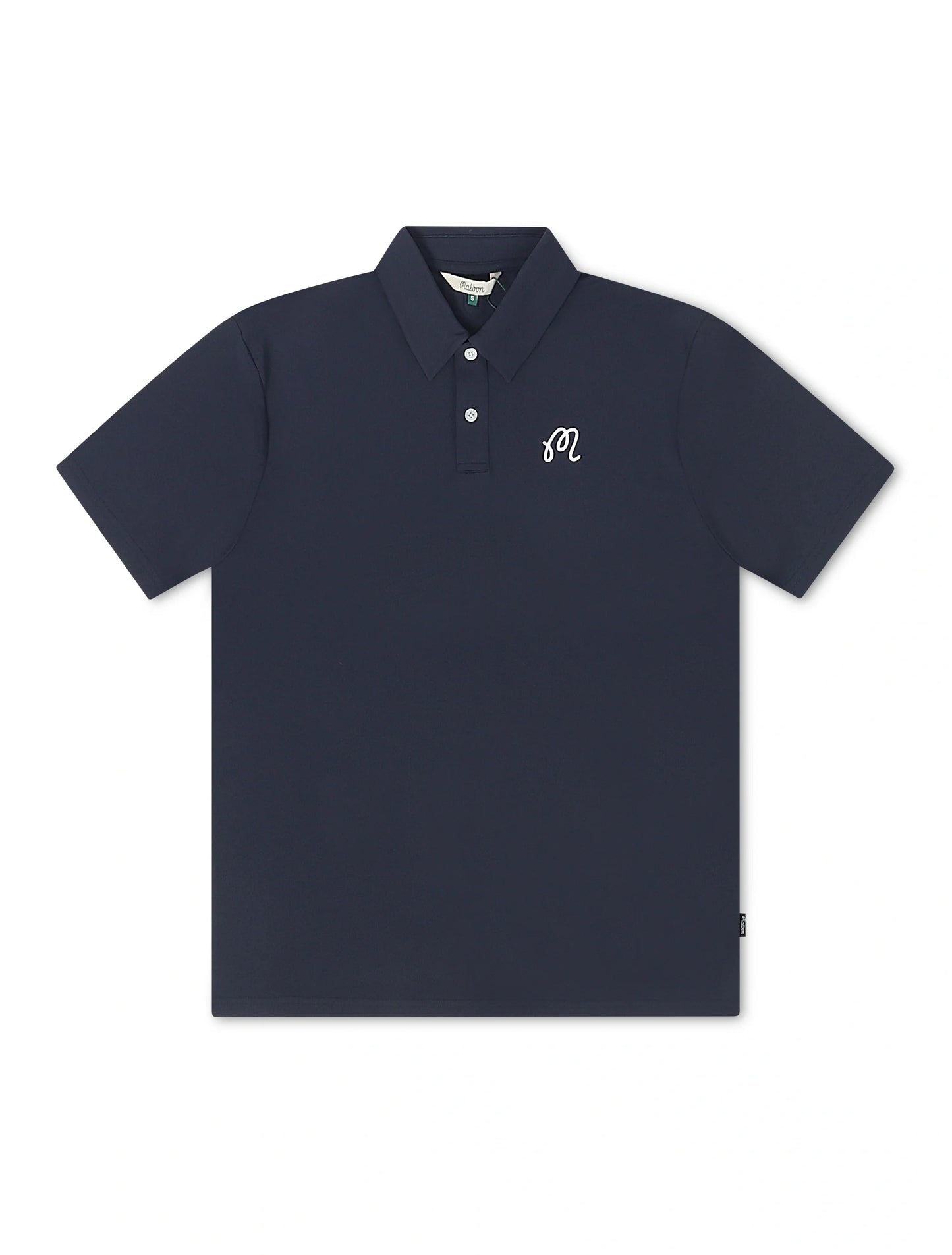 Malbon Fairway Polo - Navy Denim Exchange